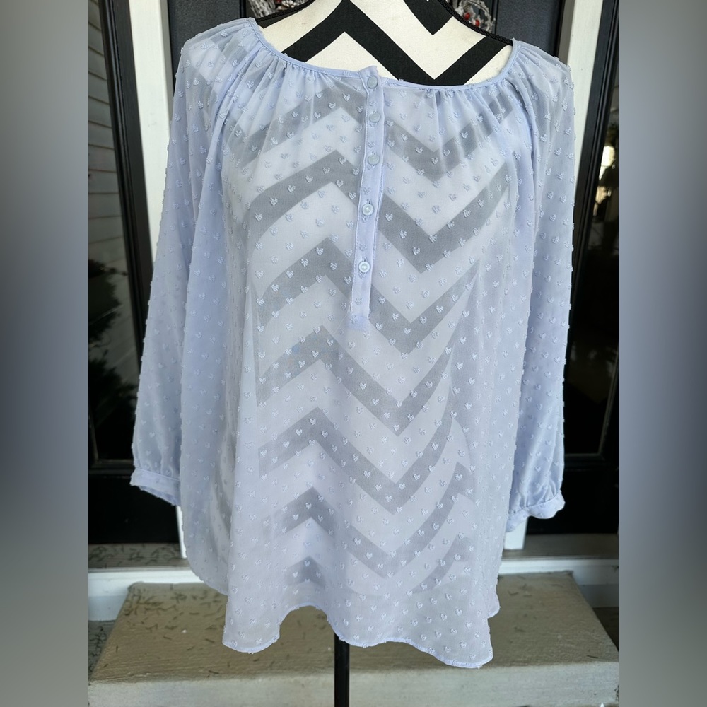 SALE!!! NWOT Lauren Conrad Sheer Top Size L